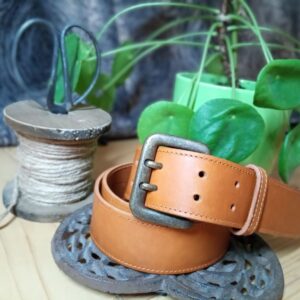 Ceinture cuir marron